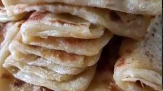 Mssemen sans pétrissage. مسمن بدون تعب وبدون دلك