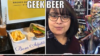 GEEK BEER #01 - ROCK & BURGUER - Melhor bar e lanchonete da Galeria do Rock.
