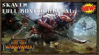 Full Skaven Army Roster Units and Lore - Total War: Warhammer 2