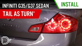 How to Install Tail as Turn™ Module for Infiniti G35/G37 Sedan