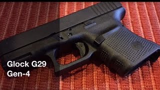 Glock 29 Gen-4 Unboxing and History of 10mm