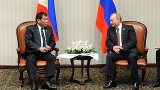 В Кремле   переговоры Путина и президента Филлипин, Дутерте