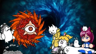 Battle Cats | NEW CYCLONE STAGE | Revenge of R-Cyclone | Space Cat True Form