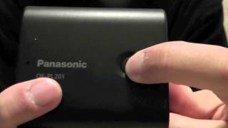 パナソニック・モバイルブースター　開封&起動！／Portable Charger unboxing!