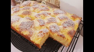 Vanille - Butterkuchen / fluffig / lecker/ Vanilla - butter cake/ ENG SUB