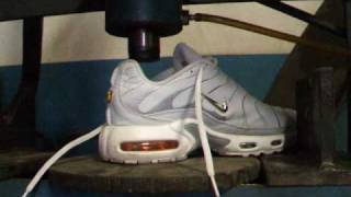 Nike TN meet a hydraulic press