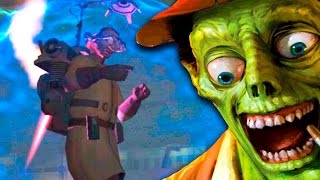 Stubbs The Zombie ПРОХОЖДЕНИЕ - БОСС УЧЕНЫЙ!