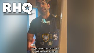 NYPD Cop Caught Illegally Entering Man's Home
