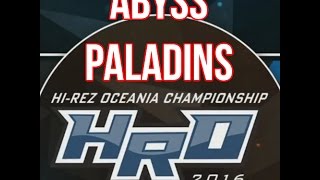 Abyss Esports Club at HRO