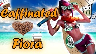Caffinated Fiora | Insane reaction time | League and Memes