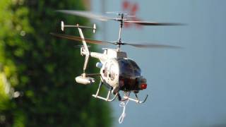 3ch Mini Hughes 500 and Big Hughes Rc Helicopter