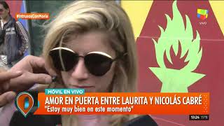 EXCLUSIVO DE @INTRUSOS Laurita Fernández confirmó el romance con Nico Cabré