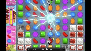 Candy Crush Saga Level 738 with tips 3*** No booster