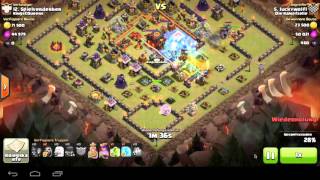 Clash of Clans 3 Star Queen Walk - Witch Spam TH10