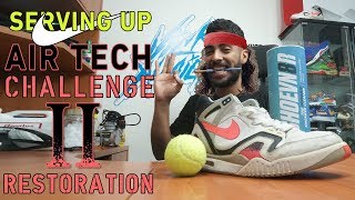 Easy Nike Air Tech Challenge 2 "Hot Lava" Restoration