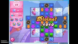 Candy Crush Level 2191 Audio Talkthrough, 1 Star 0 Boosters