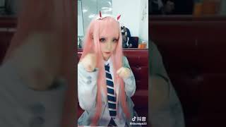 Cosplay Zero Two cực kì cute