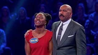 Perfect 200 on Fast Money – Celebrity Family Feud