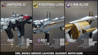 Viewer Loadout: Solo Nightfall w/ SMG & Double Grenade Launcher [Destiny 2]