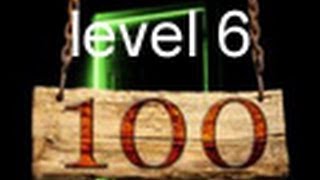 100 escapers level 6 walkthrough HD!!!