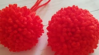 Помпон из пряжи. Легкий способ. Easy Pompom.
