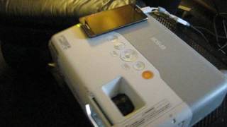Epson Powerlite 96W home theater projector set up