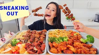 INTENSE Panda Express Noodles MUKBANG | Eating Show
