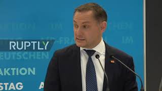 Germany: Weidel and Chrupalla confirmed as leaders of AfD"s parliamentary group in Berlin