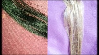 DE NEGRO A RUBIO COMO DECOLORAR EL CABELLO