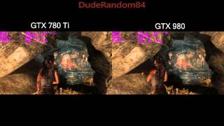 GTX 980 Vs 780 Ti FPS Comparison Tomb Raider