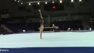 Ada Hautala FIN FX podium training - 2019 European Championships in Szczecin