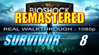 Bioshock Remastered Walkthrough Part 8 - SURVIVOR - Getting Snapshots of Spider Splicers