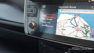 2018 Nissan LEAF Satnav is poor. Hyundai Ioniq is brilliant by comparison!