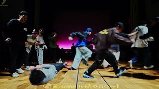 GUN SMOKE BREAKERS vs Love Traffic Accident BEST8 FULL THROTTLE / TRIGGER BREAK DANCE BATTLE