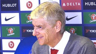 Chelsea 0-0 Arsenal - Arsene Wenger Full Post Match Press Conference - Carabao Cup