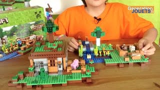 LEGO Minecraft 21115 + 21114 + 21116 Série 1 2014