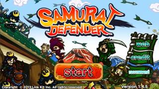 Samurai Defender With Ninja (Android Game)