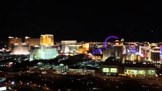 Las Vegas Nightview from the rooftop Voodoo bar at Rio Casino & Resort - Part 2