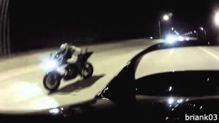 Закись Yamaha R1 против 900hp Turbo Mk4 Supra