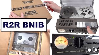 You can still buy a New (old stock) Uher Reel to Reel tape recorder*