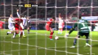 KV Kortrijk - SV Zulte-Waregem ( Matchverslag Stadion - VTM)