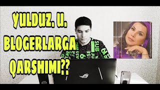 ЮЛДУЗ УСМОНОВА КОТТА ОТВЕТ БОШЛАДИ БЛОГЕРЛАРГА КАРШИ.ШОХЖАХОН ЭРГАШЕВ ГАПСОЗЛАР