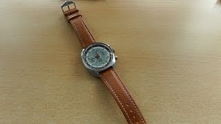 Обзор часов Полёт Штурманские на механизме 31659 со стоп-секундой.