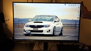 AOC Q2577PWQ 25" AH-IPS 1440p Monitor Review - By TotallydubbedHD