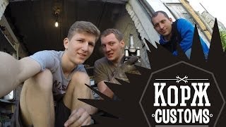 ВАЗ 2105 КорЖ 16V - установка бутербродов и 15 тормозов