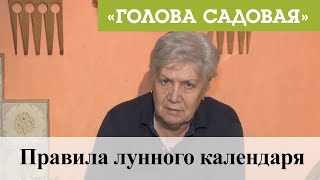 Голова садовая - Правила лунного календаря