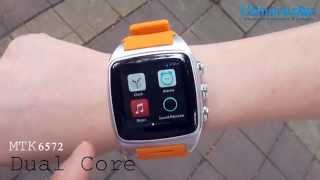 iMacwear M7 Smart Watch Phone   IP67 Waterproof Rating, 1 54 Inch IPS Capacitive Screen, Android 4 2