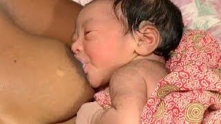 Attaching Your Baby at the Breast (German) - Breastfeeding Series