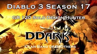 Diablo III Season 17 DDark GR 120 Solo Demon Hunter