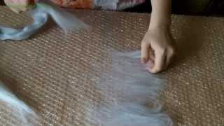 Валяние из шерсти. Делаем базовую раскладку